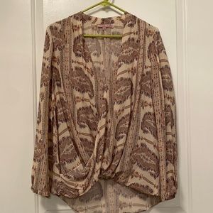 Calypso St. Barth - wrap blouse